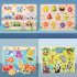 Puzzle din lemn Montessori pentru dezvoltare