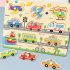 Puzzle din lemn Montessori pentru dezvoltare