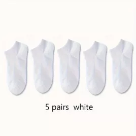 5 perechi de șosete moi și respirabile