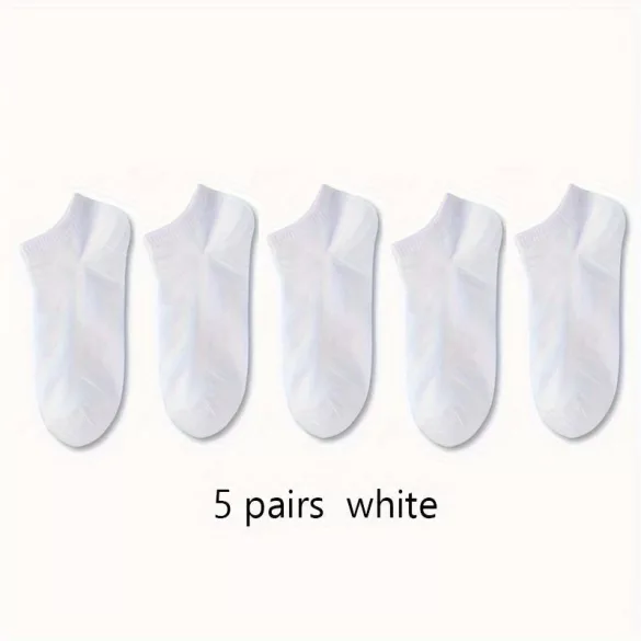 5 perechi de șosete moi și respirabile