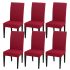 Set de 6 huse pentru scaune