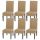 Set de 6 huse pentru scaune