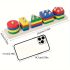 Joc Montessori de sortare a formelor geometrice