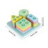 Joc Montessori de sortare a formelor geometrice