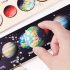 Puzzle sistem solar din lemn pentru copii