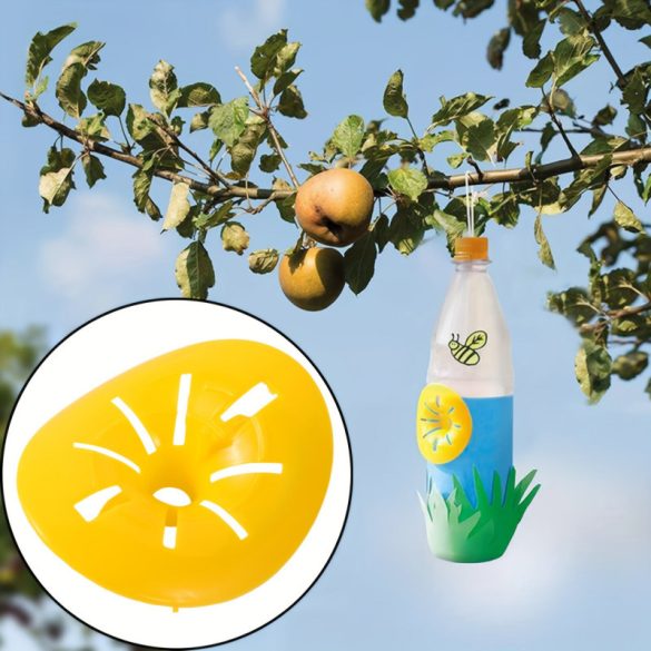 Capcană pentru viespi pentru sticlă de plastic, 10 buc.