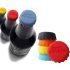 Set de 6 capace din silicon pentru sticle de vin și bere