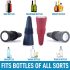 Dop din silicon pentru sticle de vin