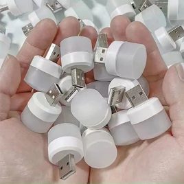 10x Mini USB lampă de noapte, Alb Cald