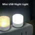 10x Mini USB lampă de noapte, Alb Cald