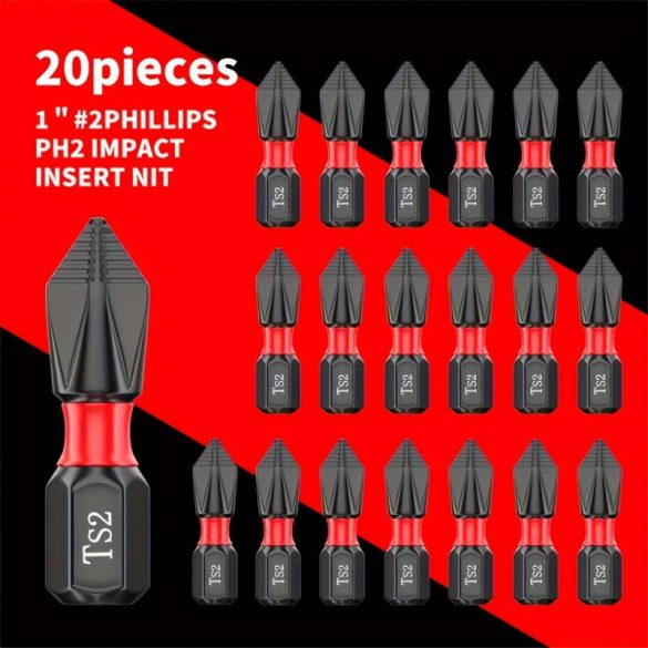 5 capete de biți magnetici din oțel tungsten