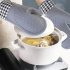 1 buc Mănușă de Cuptor din Silicon, Rezistentă la Căldură, cu Două Mâini