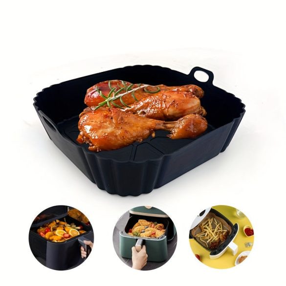 Formă de Copt Air Fryer din Silicon Antiaderent