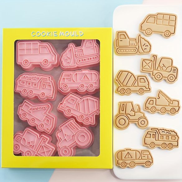 Forme de Biscuiți Utilaje, Set de 8 ștampile