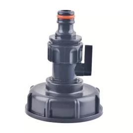   Adaptor de scurgere pentru rezervor IBC cu conector pentru irigații de grădină