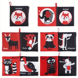 Carte pentru Bebeluși cu Contrast Ridicat