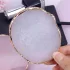 Art Nails accesorii Paletă rotundă din agat pentru unghii, lac gel, amestec și pictură