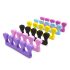20 separatoare de degete în formă de inimă - Soft Gel UV Beauty Tools pentru manichiură și pedichiură profesională
