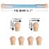 Set de pensule pentru decorarea unghiilor Gradient Sponges cu 4 capete interschimbabile – instrumente pentru acrilgel, sclipici și pudră pentru profesioniști în arta unghiilor