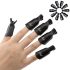 Set de 10 dispozitive de îndepărtare a gelului UV - Clipsuri profesionale din plastic pentru decorarea unghiilor, ușor de aplicat și îndepărtat