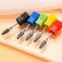 Set de 5 freze din carbură de tungsten pentru manichiură, mașină electrică de îndepărtare a gelului, pilă de unghii 7,62/81,28 cm pentru pedichiură