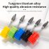 Set de 5 freze din carbură de tungsten pentru manichiură, mașină electrică de îndepărtare a gelului, pilă de unghii 7,62/81,28 cm pentru pedichiură