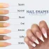 Suport de Hârtie pentru Nail Art, Suport Aur pentru Extensii de Unghii, Suport pentru Lipici de Unghii, Suport pentru Extensii de Unghii