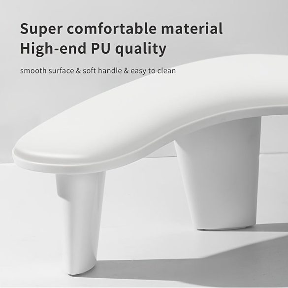 Pernă ergonomică pentru decorarea unghiilor - Suport confortabil pentru mâini și picioare la manichiură, suprafață ușor de curățat, fără miros - Perfectă pentru utilizare în salonul de acasă