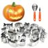 Set de Sculptură Dovleci de Halloween, 24 bucăți