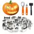Set de Sculptură Dovleci de Halloween, 24 bucăți