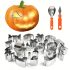 Set de Sculptură Dovleci de Halloween, 24 bucăți