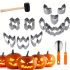 Set de sculptat dovleci din oțel inoxidabil pentru Halloween