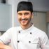 Șapcă de Bucătar Pirat din Poliester Respirabil - Perfectă pentru Grătar și Gătit în Restaurant, Lavabilă la Mașină - Negru