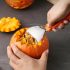 Set cuțite pentru sculptat dovleci din oțel inoxidabil, 7 piese, cu geantă de depozitare - Perfect pentru decor de Halloween