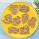 Set de 8 forme de tăiat biscuiți de Halloween, forme durabile din plastic