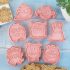 8 forme de tăiat biscuiți monștri de Halloween