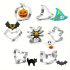 Decupatoare din oțel inoxidabil cu tematică de Halloween