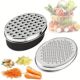   răzătoare de brânză cu recipient și capac – perfectă pentru brânzeturi tari și moi, citrice, legume, nuci