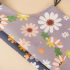 Șorț cu Model Floral, Rezistent la Apă și Ulei, cu Buzunar Mare