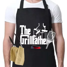 The Grillfather Șorț Amuzant pentru Grătar