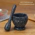 Set ustensile bucătărie, mojar usturoi, mojar și pistil pentru piper de usturoi, zdrobitor usturoi, râșniță chili casnică