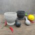 Set ustensile bucătărie, mojar usturoi, mojar și pistil pentru piper de usturoi, zdrobitor usturoi, râșniță chili casnică