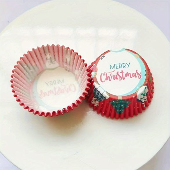 100 foițe de copt festive de Crăciun - Perfecte pentru delicii de sărbătoare