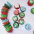 100 foițe de copt festive de Crăciun - Perfecte pentru delicii de sărbătoare