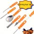 Set de Sculptură Dovleci de Halloween, 7 piese