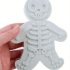 Set Decupătoare 3D Schelet Om de Turtă Dulce, Formă de Plastic pentru Prăjituri și Decorare Torturi
