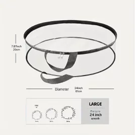 Plasă de Depozitare pentru Coroane din PVC Durabil
