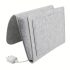 Coș organizator din material textil cu buzunare pentru lângă pat dublu
