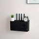 Router montat pe perete și set top box box de stocare