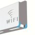 Router montat pe perete și set top box box de stocare